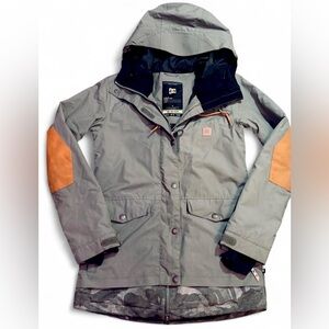 DC Snowboarding Jacket Riji - Beetle size XS